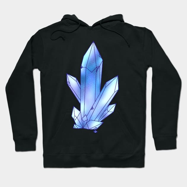 Crystal Cluster Hoodie by BWolfDraws